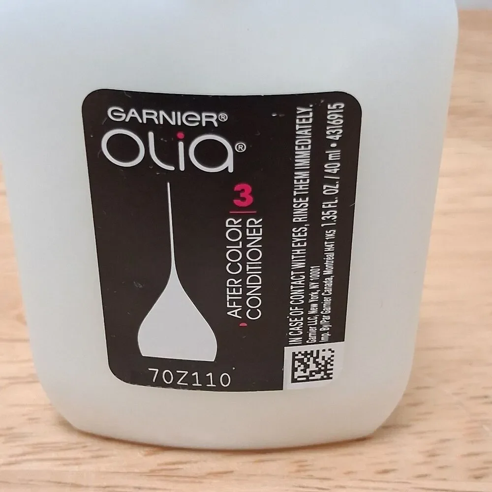 Lot Of 4 Garnier Olia After Color Conditioner 1.35 Fl Oz 40 ml Hair Dyeing